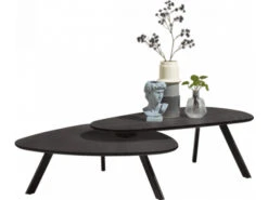 Salontafel LIVADA - Onyx Bruin