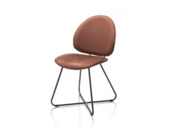 Eetkamerstoel LUNA - Koper Bruin