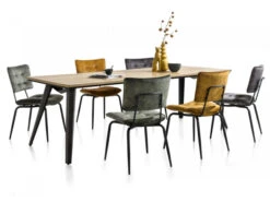 Eetkamerstoel MANOU - Burgundy Red Rood -Zuiver || RICHMOND Verkoop henders amp hazel manou 33490 2