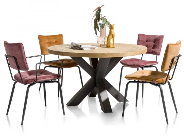 Eetkamerstoel MANOU - Antraciet Grijs 6 Eetkamerstoel MANOU - Antraciet Grijs - Afbeelding 6