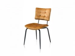 Eetkamerstoel MANOU - Okergeel Geel