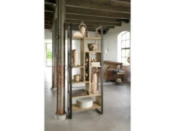 Roomdivider METALO - Railway Brown Hout -Zuiver || RICHMOND Verkoop henders amp hazel metalo 34074