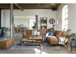 Roomdivider METALO - Railway Brown Hout -Zuiver || RICHMOND Verkoop henders amp hazel metalo 34076