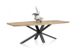 Eetkamertafel METALUXE - Railway Brown Hout -Zuiver || RICHMOND Verkoop henders amp hazel metaluxe 45038