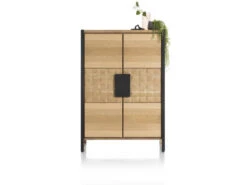 Bergkast METALUXE - Railway Brown Hout