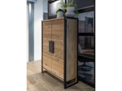 Bergkast METALUXE - Railway Brown Hout -Zuiver || RICHMOND Verkoop henders amp hazel metaluxe 53030