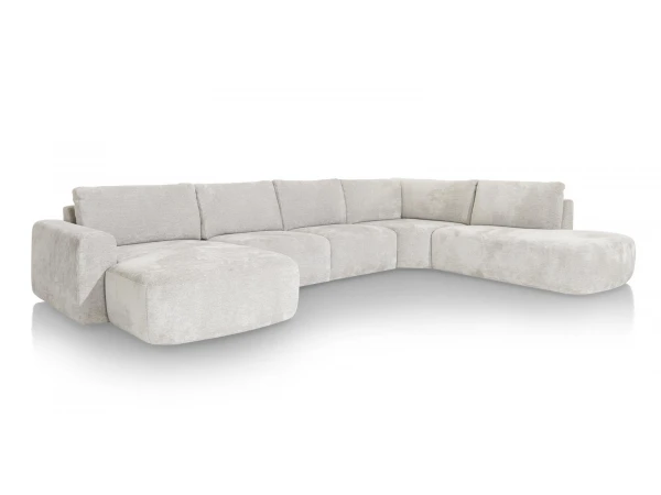 Hoeksalon MURCIA - Lichtgrijs Grijs 3 Hoeksalon MURCIA - Lichtgrijs Grijs - Afbeelding 3