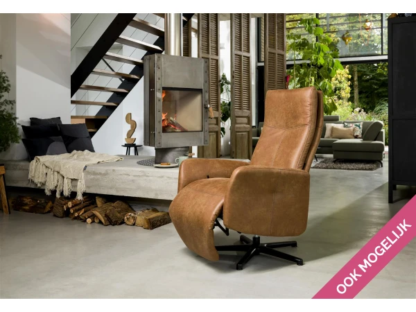 Relaxfauteuil - Standaard Vulling - Standaard Poot - Manuele Bediening Groen 15 Relaxfauteuil - Standaard Vulling - Standaard Poot - Manuele Bediening Groen - Afbeelding 15