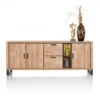 Dressoir PAVAROTTI - Hout/Zwart Hout
