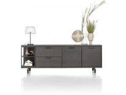 Dressoir RIGDEFIELD - Castle Antrachite Grijs