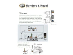 Kast Open Rek VINCENT - Zwart Zwart -Zuiver || RICHMOND Verkoop henders amp hazel vincent 24202