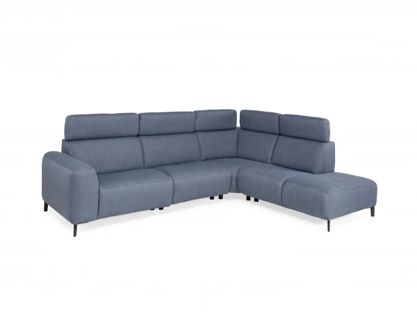 Hoekzetel CUESTO Met Elektrische Relax - Grijsblauw Blauw 2 Hoekzetel CUESTO Met Elektrische Relax - Grijsblauw Blauw - Afbeelding 2