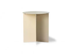 Bijzettafel METAL - Creme Beige