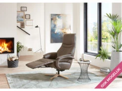 Elektrische Relax CA1902 - Beige Leder Beige -Zuiver || RICHMOND Verkoop hukla ca1902 49166