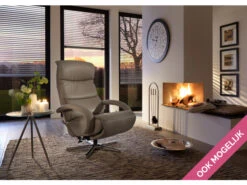 Elektrische Relaxfauteuil CR06 - Joyce Silver Grijs -Zuiver || RICHMOND Verkoop hukla cr06 49147