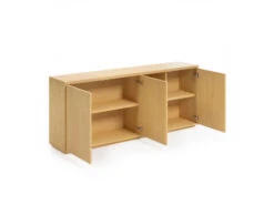 Dressoir ABILEN - Eik Fineer Hout -Zuiver || RICHMOND Verkoop kave home abilen 61655