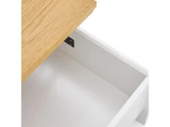 Salontafel Met Lift-up Blad ABILEN - Eik Fineer/Wit Wit -Zuiver || RICHMOND Verkoop kave home abilen 68013