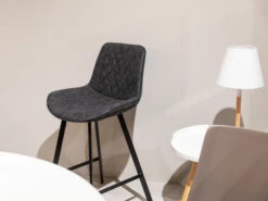 Barstoel ADELA - Grafiet Grijs -Zuiver || RICHMOND Verkoop kave home adela 53045