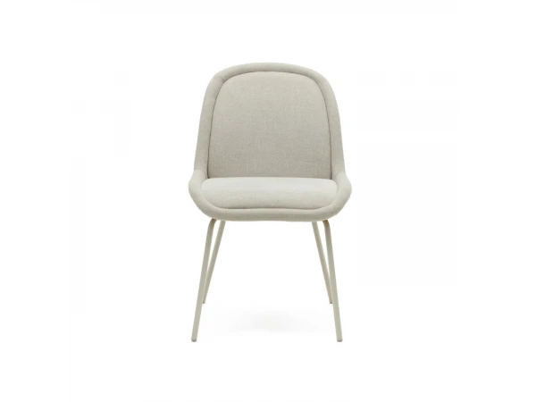 Eetkamerstoel AIMIN - Beige Beige 4 Eetkamerstoel AIMIN - Beige Beige - Afbeelding 4