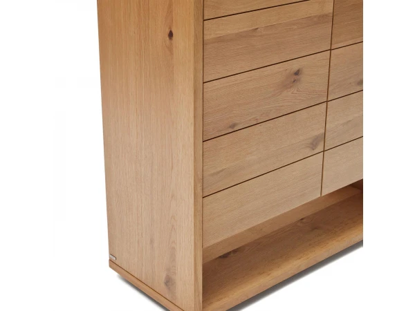 Buffetkast ALGUEMA - Eikenfineer Hout 6 Buffetkast ALGUEMA - Eikenfineer Hout - Afbeelding 6