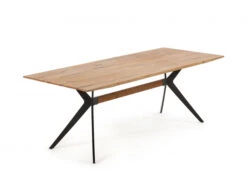 Eetkamertafel AMETHYST - Naturel Eiken Hout