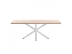 Tafel ARGO - Eik/wit Hout -Zuiver || RICHMOND Verkoop kave home argo 34739