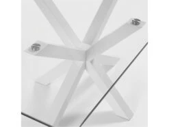 Tafel ARGO - Glas/wit Wit -Zuiver || RICHMOND Verkoop kave home arya 31272