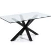 Tafel ARGO - Glas/zwart Zwart