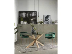 Tafel ARGO - Glas/houtlook Hout -Zuiver || RICHMOND Verkoop kave home arya 31302