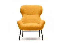 Fauteuil BELINA - Mosterdgele Schapenvacht Geel -Zuiver || RICHMOND Verkoop kave home belina 71519