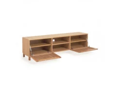 TV-meubel BEYLA - Massief Eikenhout Hout -Zuiver || RICHMOND Verkoop kave home beyla 57435