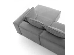 4-zit Met Chaise Longue Rechts BLOK - Grijs Grijs -Zuiver || RICHMOND Verkoop kave home blok 45684