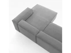 4-zit Met Chaise Longue Rechts BLOK - Grijs Grijs -Zuiver || RICHMOND Verkoop kave home blok 45689