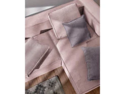 2-zit Met Chaise Longue Rechts BLOK - Roze Corduroy Roze -Zuiver || RICHMOND Verkoop kave home blok 45695