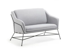 2-zit Zetel BRIDA - Lichtgrijs Lichtgrijs