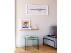 Set Van 2 Bijzettafels BURANO - Glas Glas -Zuiver || RICHMOND Verkoop kave home burano 65367