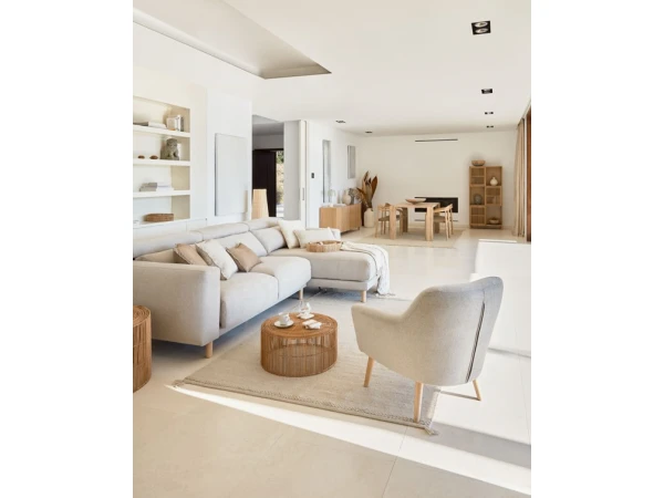 Fauteuil CANDELA - Beige Beige 11 Fauteuil CANDELA - Beige Beige - Afbeelding 11