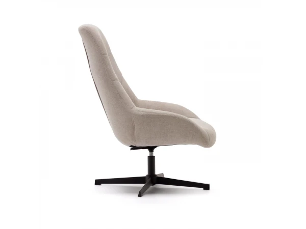 Fauteuil CELIDA - Beige Beige 2 Fauteuil CELIDA - Beige Beige - Afbeelding 2