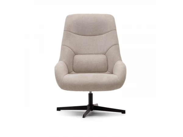 Fauteuil CELIDA - Beige Beige 4 Fauteuil CELIDA - Beige Beige - Afbeelding 4