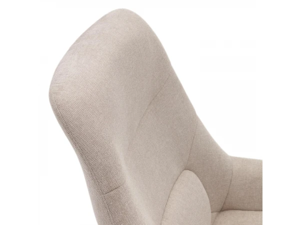 Fauteuil CELIDA - Beige Beige 8 Fauteuil CELIDA - Beige Beige - Afbeelding 8