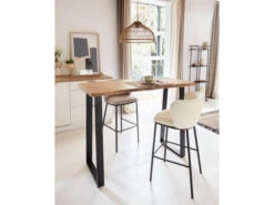 Barstoel CISELIA - Wit Schapenvacht Wit -Zuiver || RICHMOND Verkoop kave home ciselia 66605