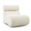 Fauteuil CLUB - Witte Schapenvacht Wit