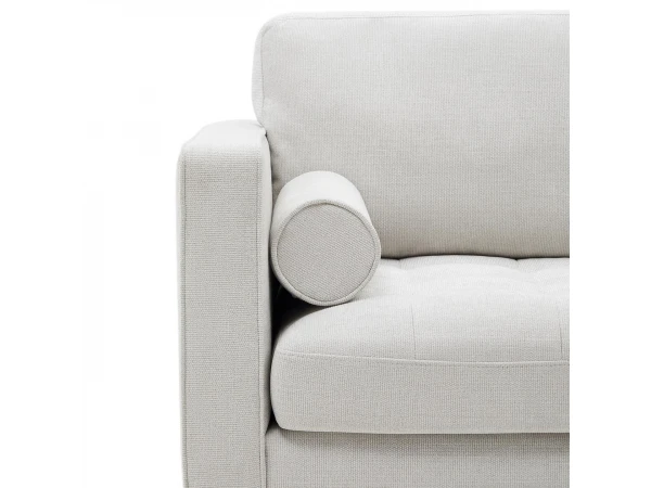 2-zit DEBRA - Wit/Naturel Wit 3 2-zit DEBRA - Wit/Naturel Wit - Afbeelding 3