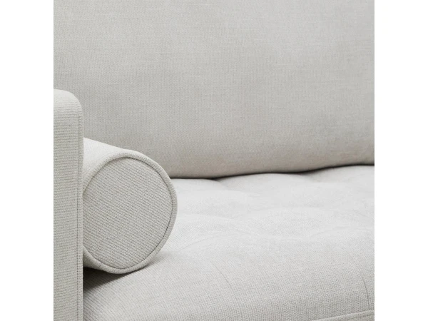 2-zit DEBRA - Wit/Naturel Wit 5 2-zit DEBRA - Wit/Naturel Wit - Afbeelding 5