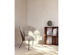 Fauteuil EAMY - Lichtbruin/Wengé Bruin -Zuiver || RICHMOND Verkoop kave home eamy 71831