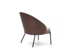 Fauteuil EAMY - Lichtbruin/Wengé Bruin -Zuiver || RICHMOND Verkoop kave home eamy 71834