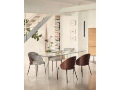 Stoel EAMY - Lichtbruin / Wengé Bruin -Zuiver || RICHMOND Verkoop kave home eamy 71915