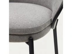 Barstoel EAMY - Lichtgrijs / Zwart Zwart -Zuiver || RICHMOND Verkoop kave home eamy 72133