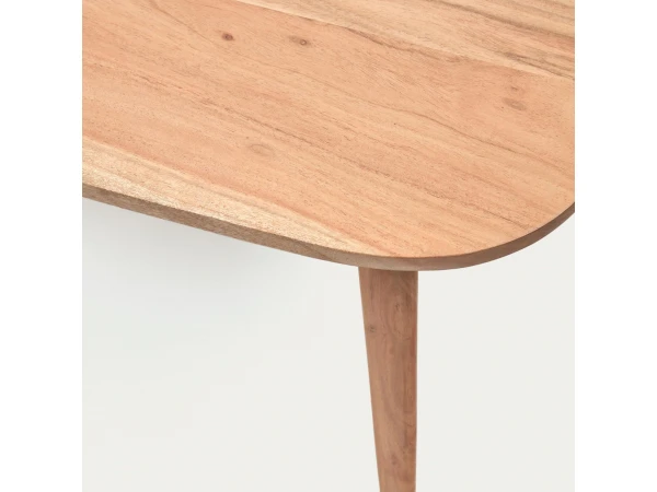 Salontafel ELUANA - Massief Acaciahout Hout 4 Salontafel ELUANA - Massief Acaciahout Hout - Afbeelding 4