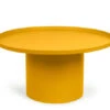 Ronde Salontafel FLEKSA - Mustard Geel